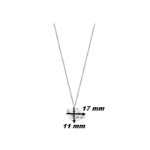 Collier Femme Galaxie Argent 925/1000 et Oxydes de zirconium LOTUS LP3141-1/1, dimensions