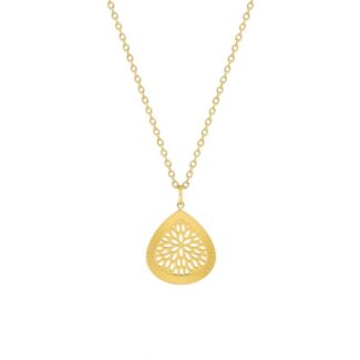 Collier Goutte Femme Acier inoxydable doré ROBBEZ MASSON