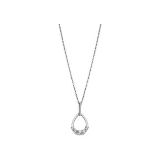 Collier Goutte Femme Argent 925/1000 et Oxydes de zirconium LOTUS LP3057-1/1