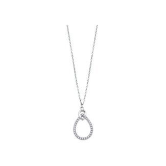 Collier Goutte Femme Argent 925/1000 et Oxydes de zirconium LOTUS LP3058-1/1