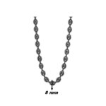 Collier Homme Acier inoxydable vieilli Grain de café LOTUS LS2140-1/3, largeur