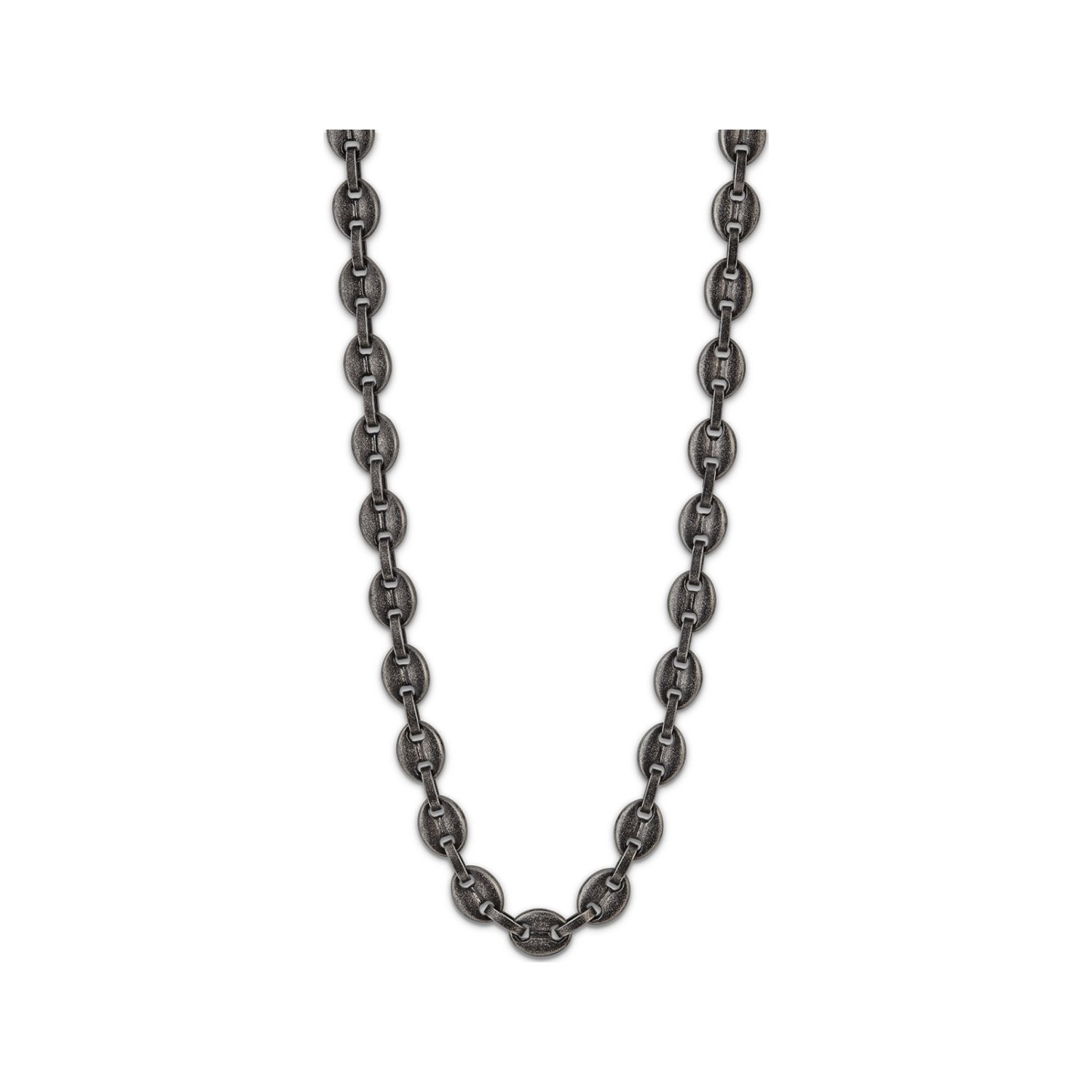 Collier Homme Acier inoxydable vieilli Grain de café LOTUS LS2140-1/3