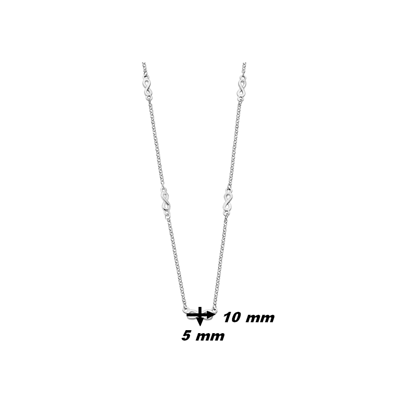collier-infini-femme-argent-925-LOTUS-LP1981-1-1-dimensions Collier Femme Infini Argent 925/1000 LOTUS LP1981-1/1, dimensions
