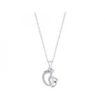Collier Mère-Enfant, naissance, Argent 925/1000 et Oxydes de zirconium LOTUS LP3236-1/1