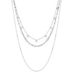 Collier Femme multi rang Acier inoxydable ROBBEZ MASSON