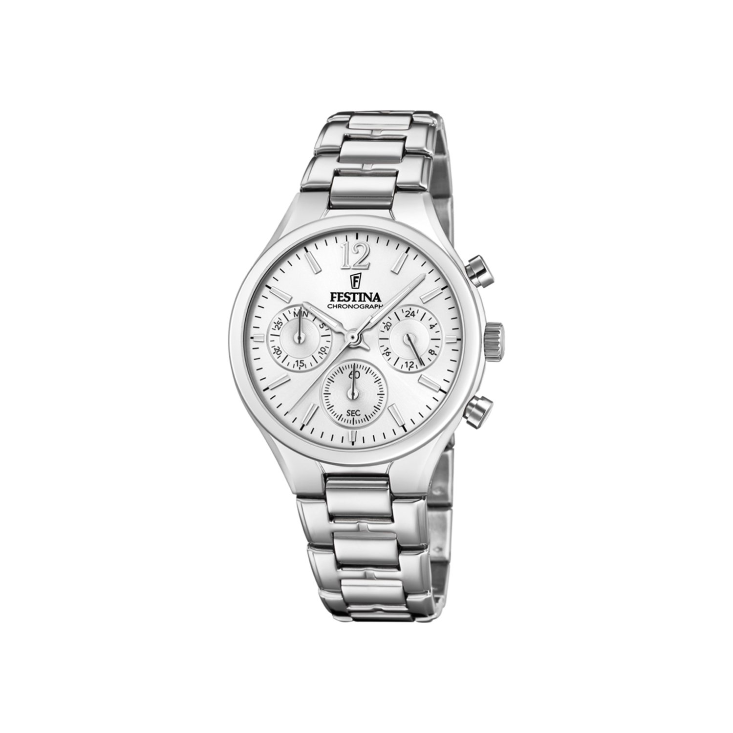 montre-FESTINA-Femme-acier-inoxydable-F20391-1 Montre » Boyfriend » Femme Acier inoxydable FESTINA F20391/1