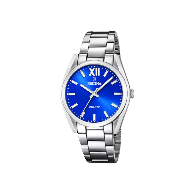 montre-FESTINA-Femme-boyfriend-acier-inoxydable-cadran-bleu-F20622-E Montre » Boyfriend » Femme Acier inoxydable, cadran bleu FESTINA F20622/E