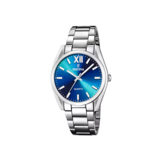 Montre » Boyfriend » Femme Acier inoxydable, cadran bleu FESTINA F20622/I