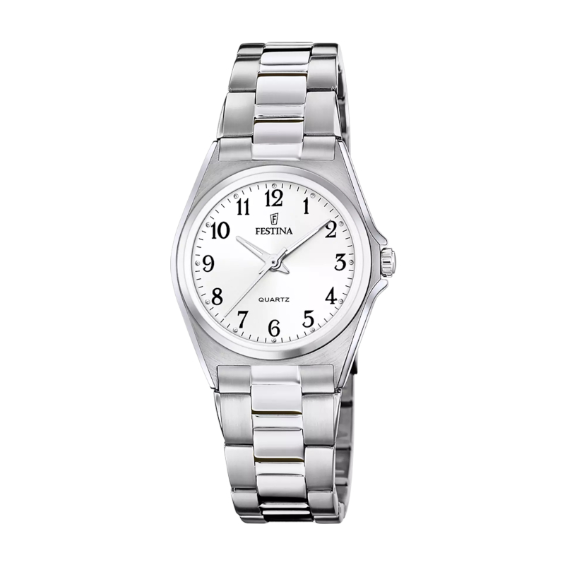 montre-FESTINA-Femme-classique-acier-inoxydable-F20553-1 Montre Classique Femme Acier inoxydable FESTINA F20553/1