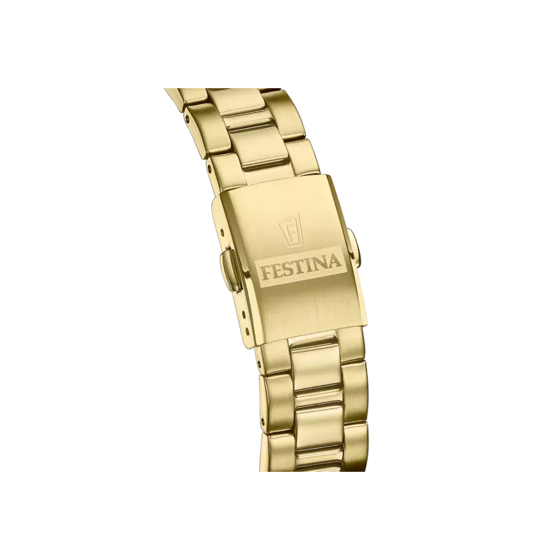 montre-FESTINA-Femme-classique-acier-inoxydable-doré-F20557-3-bracelet Montre Classique Femme Acier inoxydable doré FESTINA F20557/3, bracelet