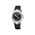 Montre Femme Cuir noir Acier inoxydable FESTINA F20701/5