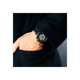 Montre Automatique noire Homme Acier inoxydable FESTINA F20535/1 portée