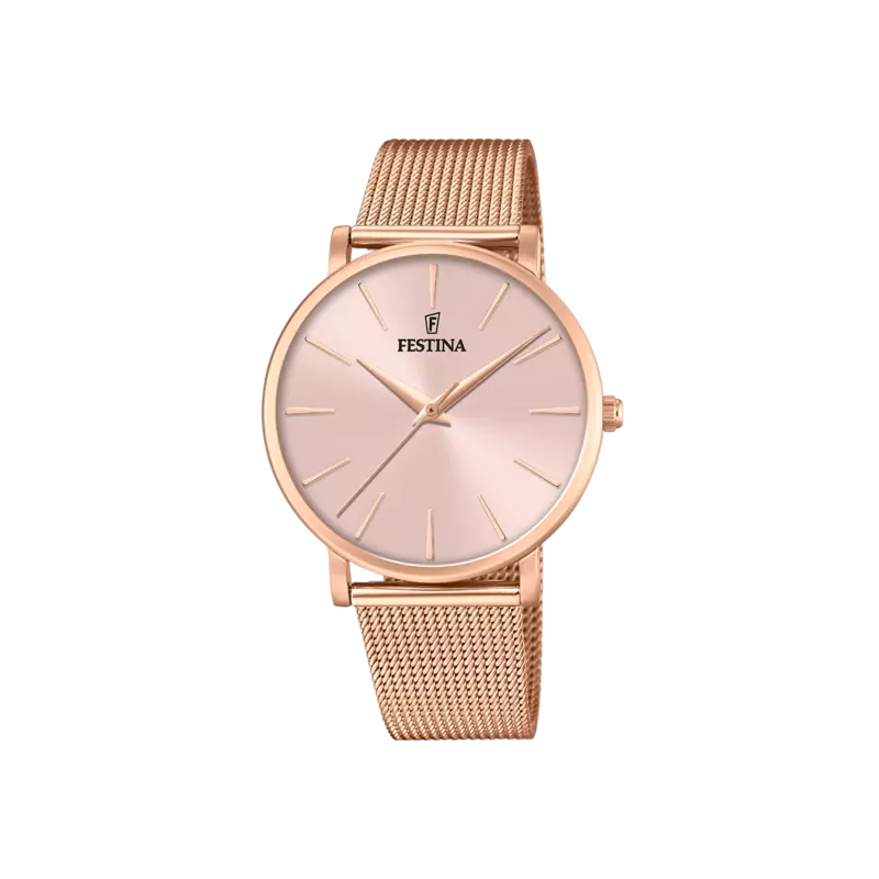 montre-FESTINA-femme-boyfriend-acier-inoxydable-rose-F20477-1 Montre » Boyfriend » Femme Acier inoxydable rose FESTINA F20477/1