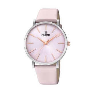 Montre » Boyfriend » Femme Cuir rose FESTINA F20371/2