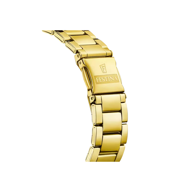 Montre » Boyfriend » multicolore Femme Acier inoxydable doré FESTINA F20640/7, bracelet