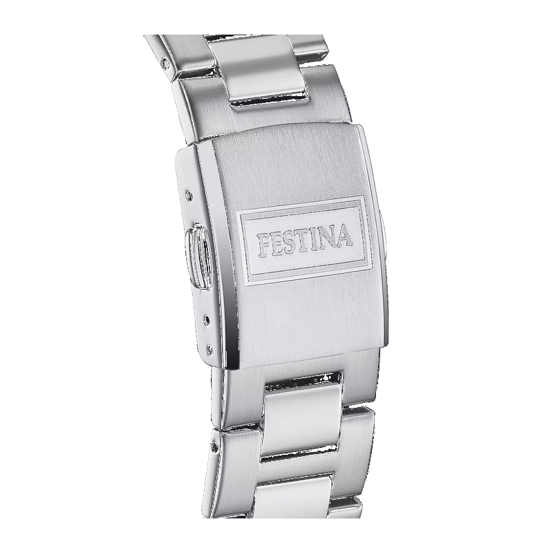 montre-FESTINA-homme-acier-chronographe-F16376-7-bracelet Montre Homme Acier inoxydable FESTINA F16376/7, braclet