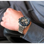 Montre Chronographe Homme Acier inoxydable FESTINA F20560/2 portée