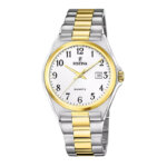 Montre classique bicolore Homme Acier inoxydable FESTINA F20554/1