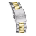 Montre classique bicolore Homme Acier inoxydable FESTINA F20554/1, bracelet