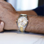 Montre classique bicolore Homme Acier inoxydable FESTINA F20554/1 portée