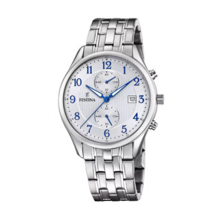 Montre Chronographe Timeless Homme Acier inoxydable FESTINA F6854/A