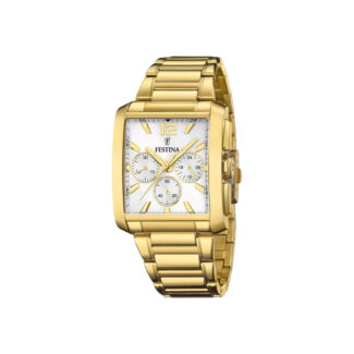 Montre » On the Square » Homme Acier inoxydable doré FESTINA F20638/1