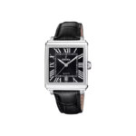 Montre » On the Square » Homme Acier inoxydable et Cuir noir FESTINA F20681/3