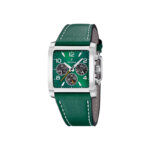 Montre » On the Square » Homme Acier inoxydable et Cuir vert FESTINA F20653/2
