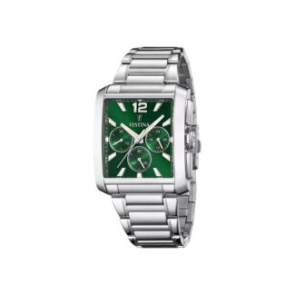 Montre » On the Square » Homme verte Acier inoxydable FESTINA F20635/3