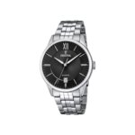 Montre classique noire Homme Acier inoxydable FESTINA F20425/3