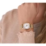 Montre rétro Femme Acier inoxydable doré FESTINA F20573/1 portée