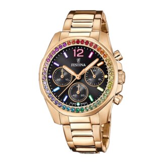 Montre Femme Rainbow Acier inoxydable rose FESTINA F20639/3