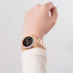 Montre Femme Rainbow Acier inoxydable rose FESTINA F20639/3 portée
