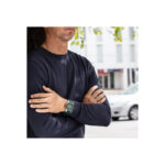 Montre Chrono Bike Homme, Acier inoxydable et Caoutchouc vert FESTINA F20544/3 portée