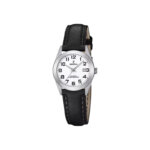 Montre Classique Femme Acier inoxydable et Cuir noir FESTINA F20447/1