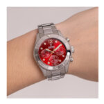 Montre » Boyfriend » Femme Acier inoxydable et cadran rouge FESTINA F20603/2, autre vue