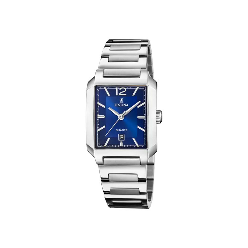Montre » On the Square » Femme Acier inoxydable cadran bleu FESTINA F20679/3