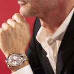 Montre Solaire Homme Acier inoxydable bicolore FESTINA F20657/1 portée