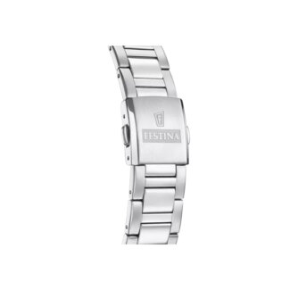 Montre Solaire noire Homme Acier inoxydable FESTINA F20656/4, bracelet
