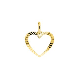 Pendentif Femme Cœur Or jaune 750/1000 ROBBEZ MASSON