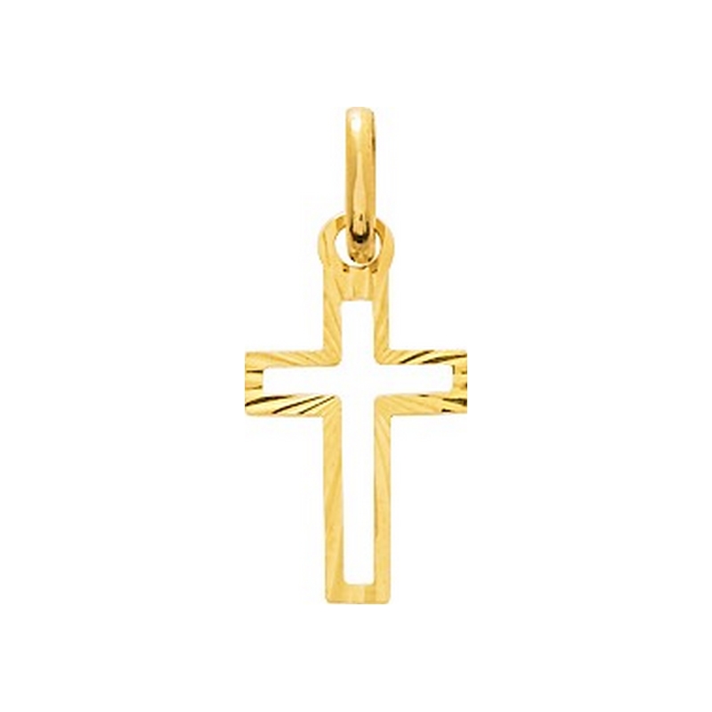 pendentif-croix-or-jaune-750-robbez-masson-20812 Pendentif Croix Or jaune 750/1000 ROBBEZ MASSON