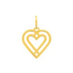 Pendentif Cœur Femme Plaqué Or ROBBEZ MASSON