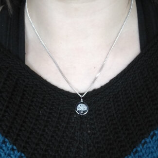 Pendentif Arbre de vie Argent 925/1000 ROBBEZ MASSON porté