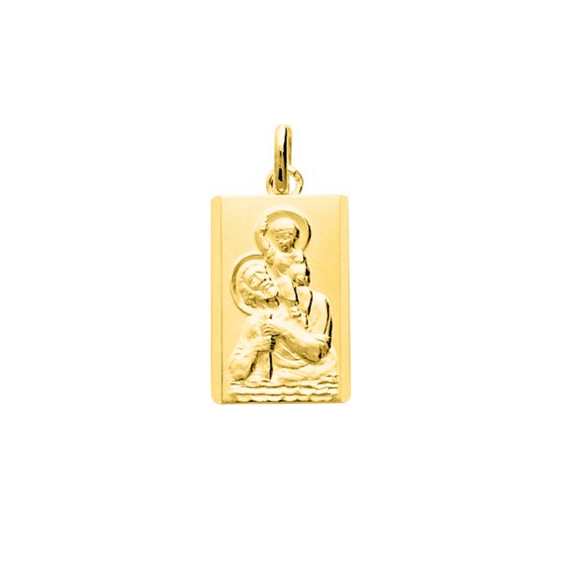 pendentif-saint-christophe-plaque-or-robbez-masson-106054 Pendentif Saint Christophe Plaqué Or ROBBEZ MASSON