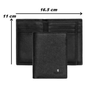 Porte-cartes Flap Cuir noir FESTINA FLF0117/A, dimensions