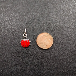 Pendentif Coccinelle Enfant, Argent 925/1000 ROBBEZ MASSON, taille