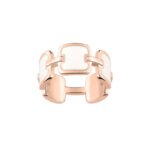 Bague Femme Originale Plaqué Or rose et Ivoire synthétique ROBBEZ MASSON