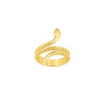 Bague Femme Serpent Plaqué Or ROBBEZ MASSON