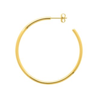 Boucles d'oreilles demi créoles Femme Plaqué Or ROBBEZ MASSON