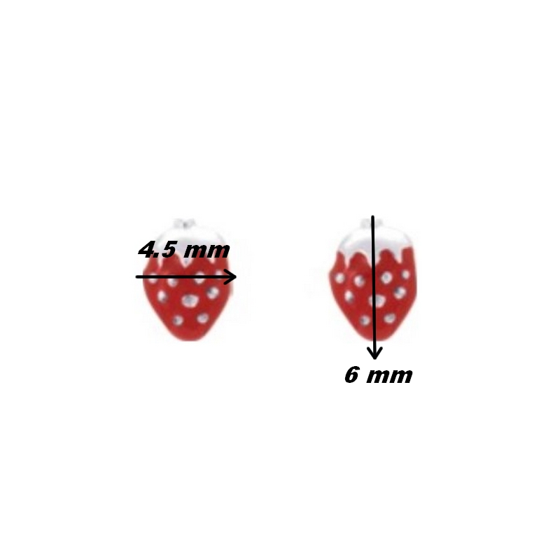 boucles-oreilles-enfant-argent-rhodié-fraise-robbez-masson-335253-dimensions Boucles d'oreilles Enfant Fraise Argent rhodié 925/1000 ROBBEZ MASSON, dimensions